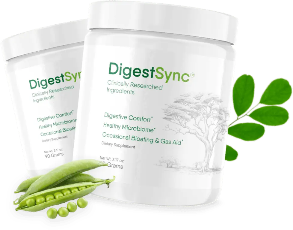 digestsync 2 bottle pack benefits for digestion and gut support